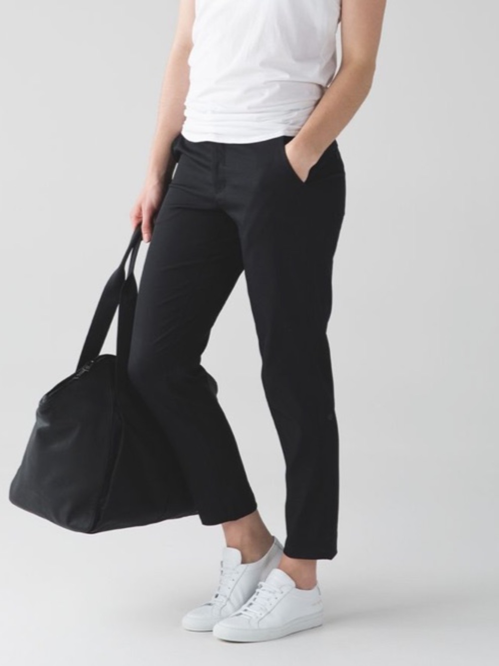 lululemon athletica Black Women's Trek Trouser Straight Leg Pants
